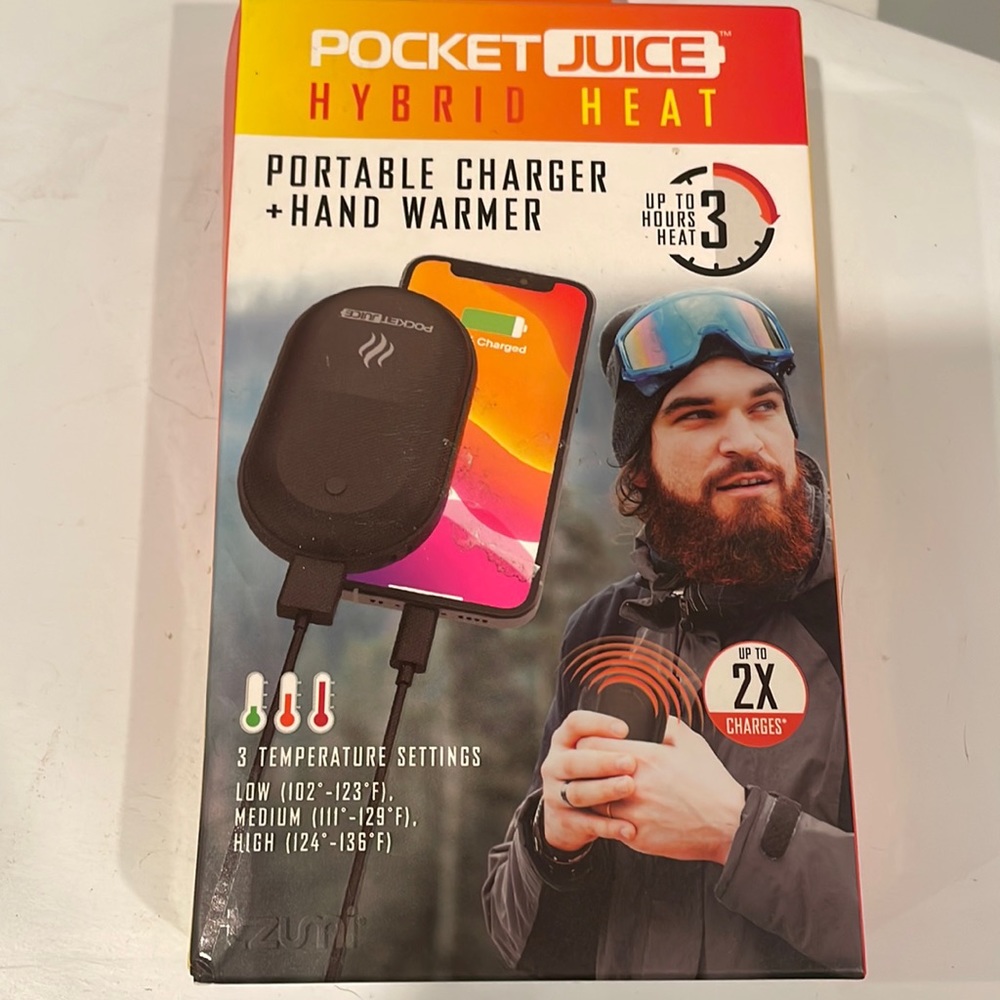 Portable Charger/Hand Warmer in One